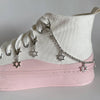 Chic Heart Tassel Boot Shoe Chain Jewelry for Trendy Sneakers ATHLEXES