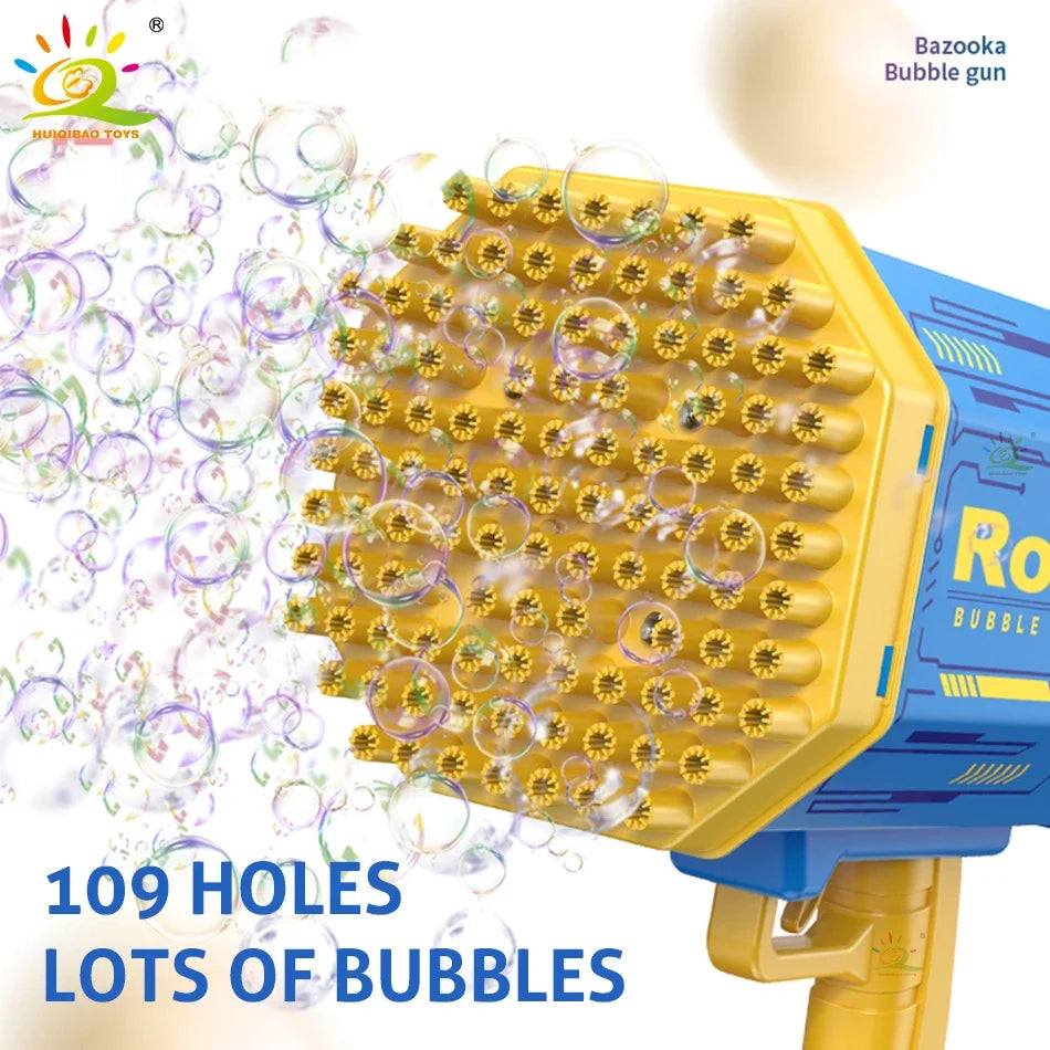 Flashing Bubble Fun Electric Bubble Gun ATHLEXES