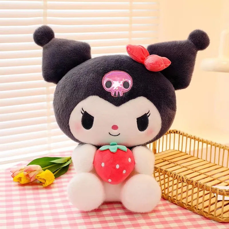 Strawberry Kuromi Plush Pillow Toy for Girls ATHLEXES