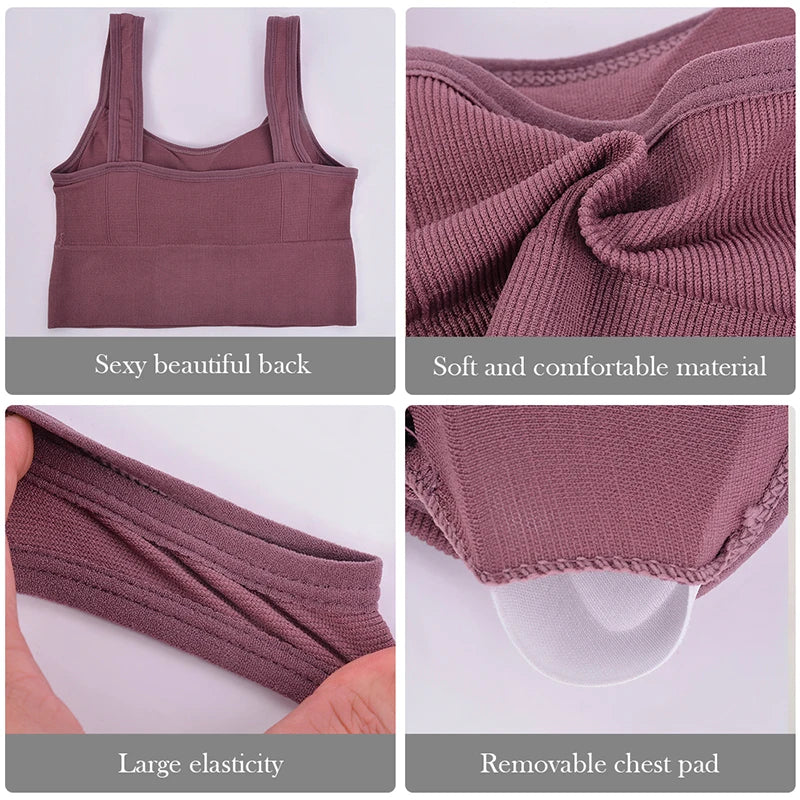 BreatheFit Seamless Yoga Sports Bra ATHLEXES