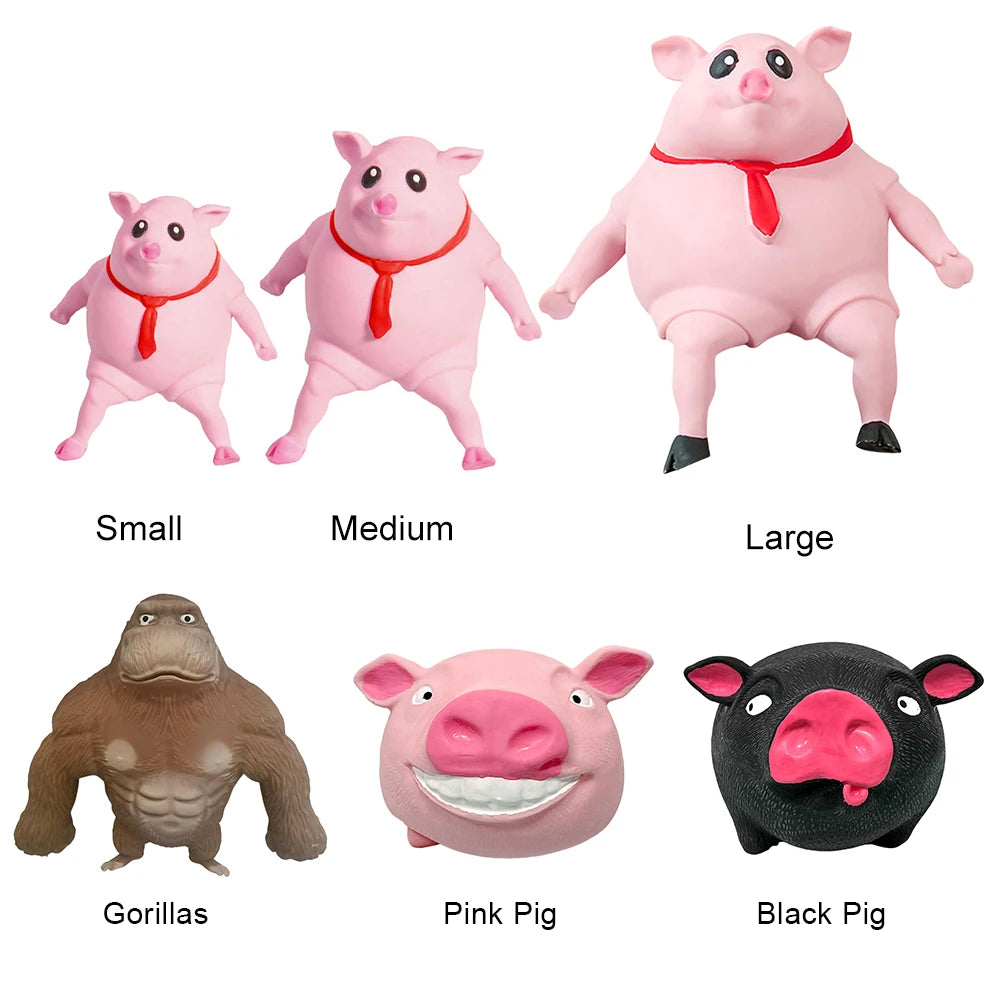 PiggyPal Stress Relief Squeeze Toy Set ATHLEXES