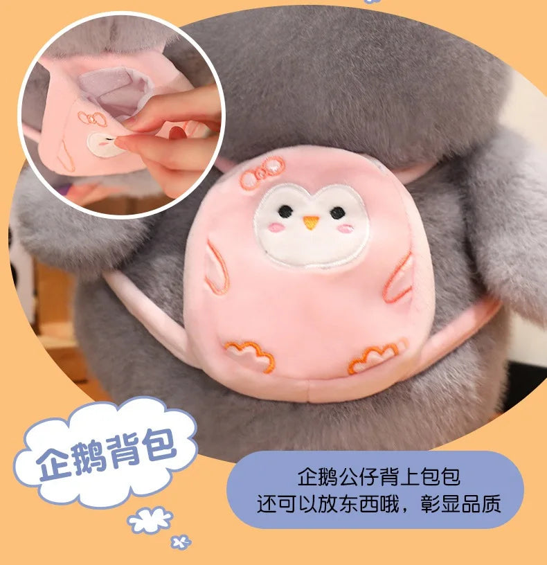 Charming Penguin Plush Doll for Home Decor ATHLEXES