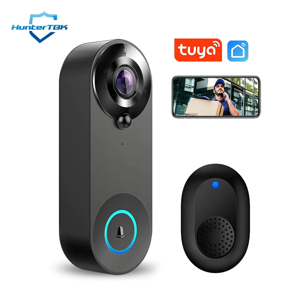 SmartGuard 1080P WiFi Video Doorbell Camera ATHLEXES