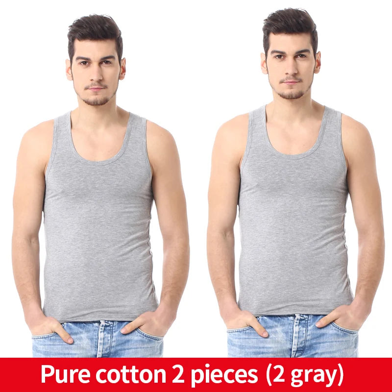 Casual Cotton Fit Men's Tank Top ATHLEXES