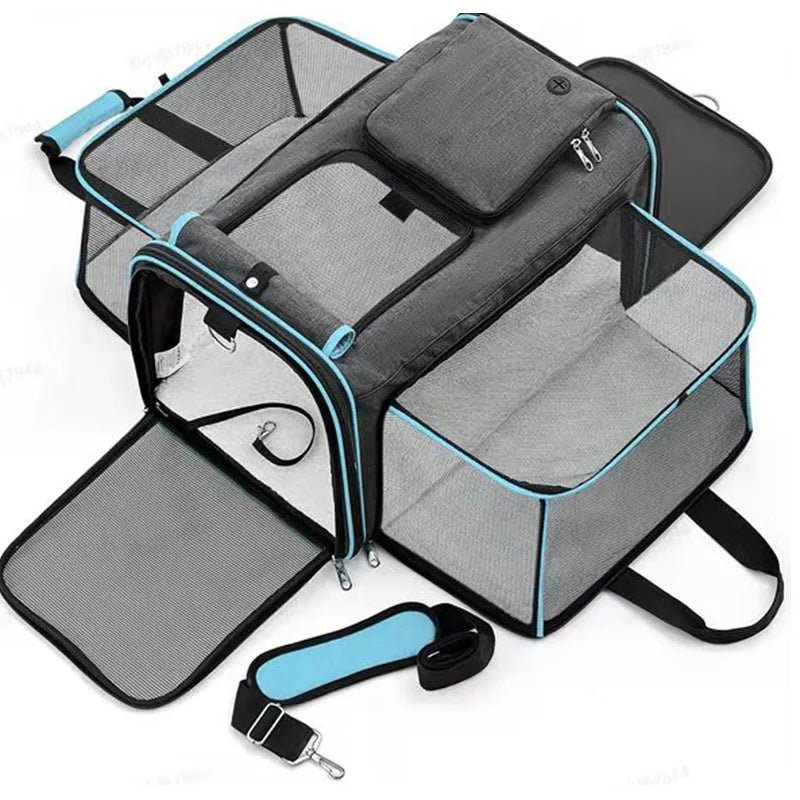 Expandable Airline-Approved Cat Carrier ATHLEXES