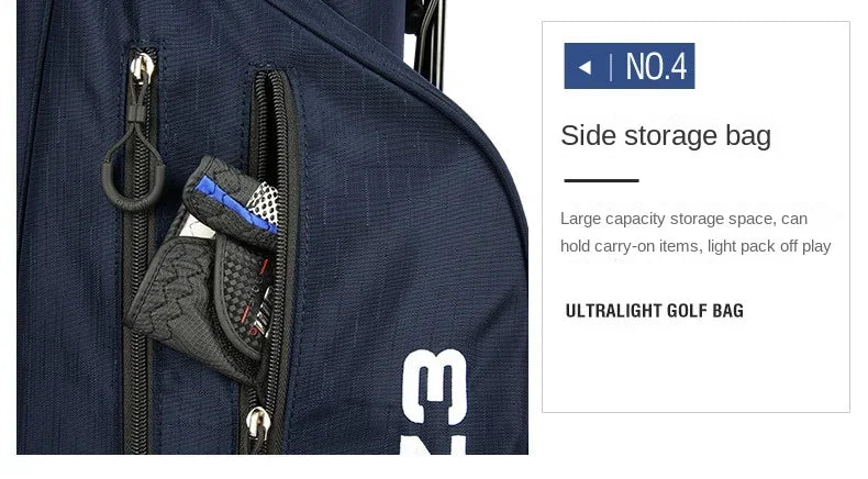 PGM Lightweight Golf Stand Bag for All Clubs ATHLEXES