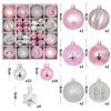 Charming 44Pcs Christmas Ball Ornament Collection ATHLEXES