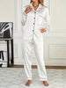 Solid Long Sleeve Pajama Set ATHLEXES