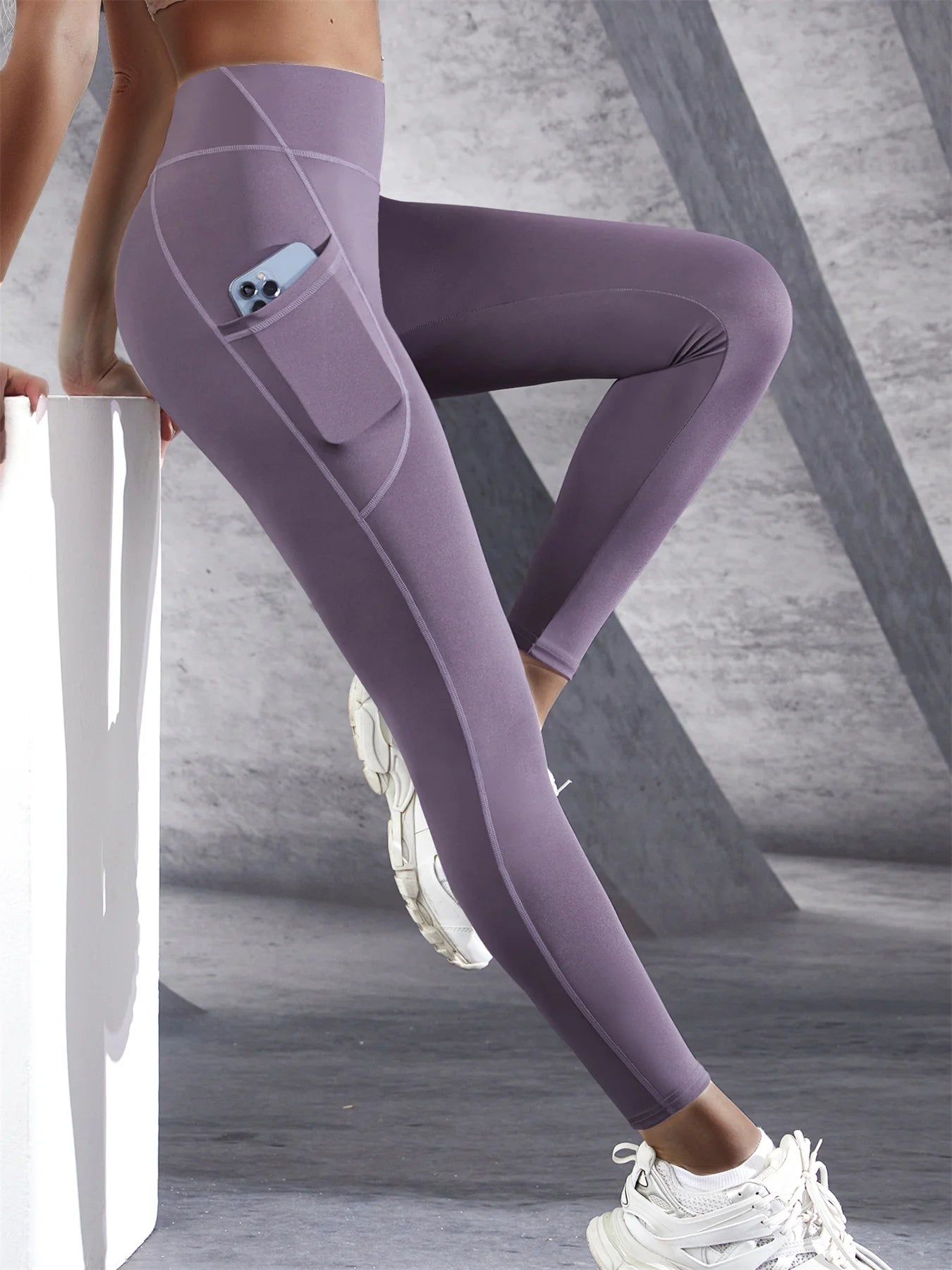 High Waist Women's Push Up Leggings with Pockets for Yoga and Fitness ATHLEXES
