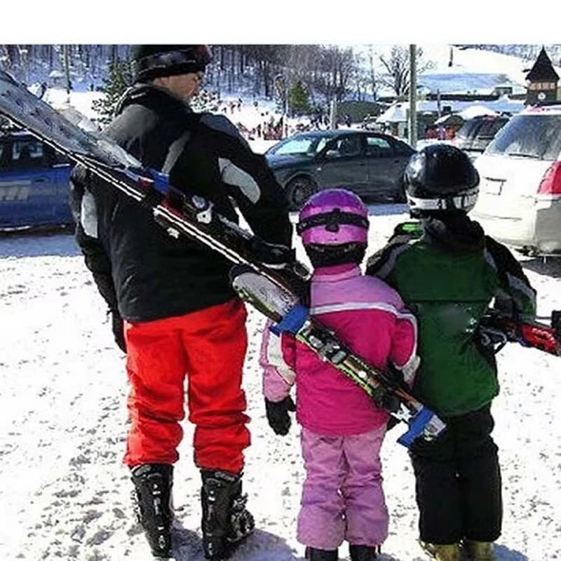 Nylon Ski Handle Carrier with Adjustable Straps ATHLEXES
