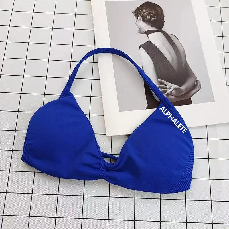 Alphalete Strappy Backless Workout Bra ATHLEXES