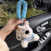 Westie Plush Keychain Pendant for Trendy Style ATHLEXES