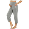 ComfortFit Maternity Yoga Capris with Pockets ATHLEXES