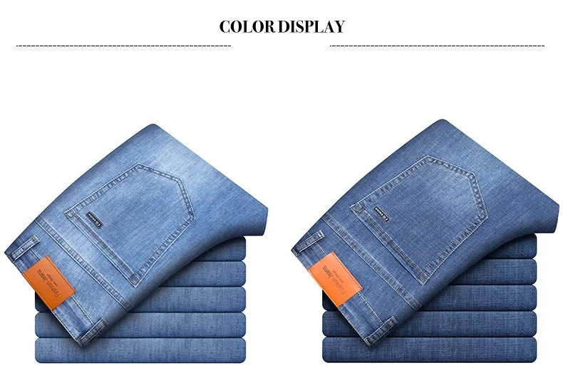 SummerStyle Men's Straight Denim Jeans ATHLEXES
