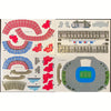 Feooe Camp Nou 3D Football Field Puzzle Model ATHLEXES