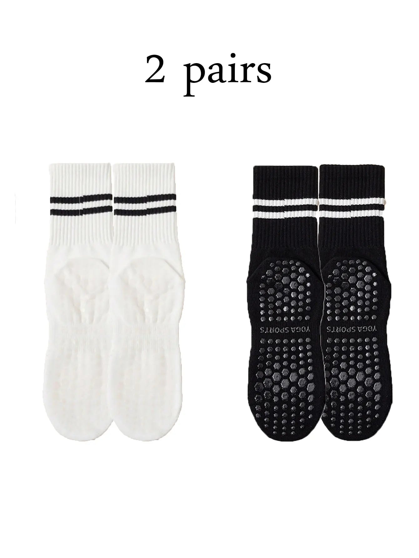 GripFit Non Slip Pilates Socks for Women ATHLEXES