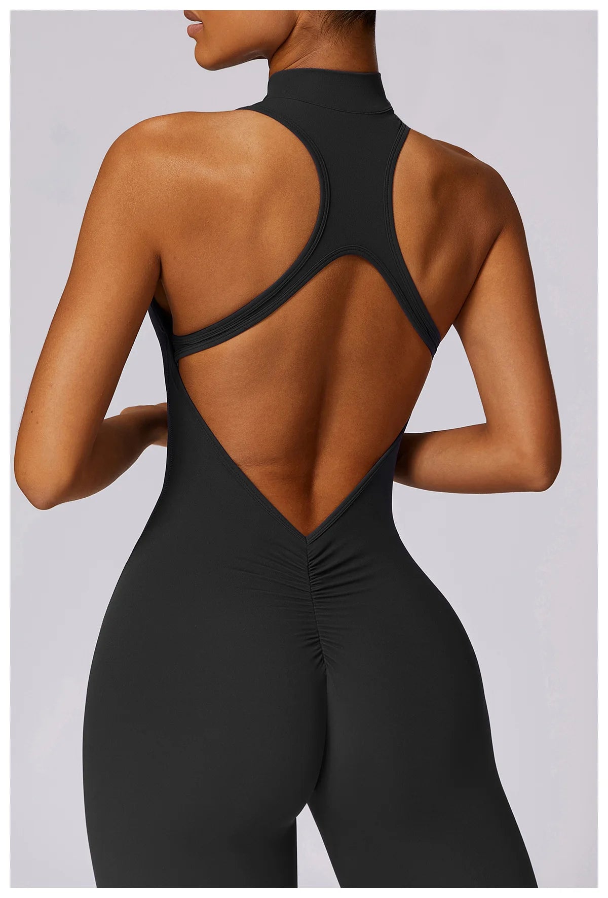 V-Back One-Piece Sports Jumpsuit ATHLEXES