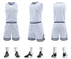 Custom Stripe Basketball Jersey Set for All Ages ATHLEXES