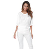 Chic Summer V-Neck Batwing Tee for Women S-5XL ATHLEXES