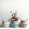 Chic Lace Burlap Flower Girl Basket Decor ATHLEXES