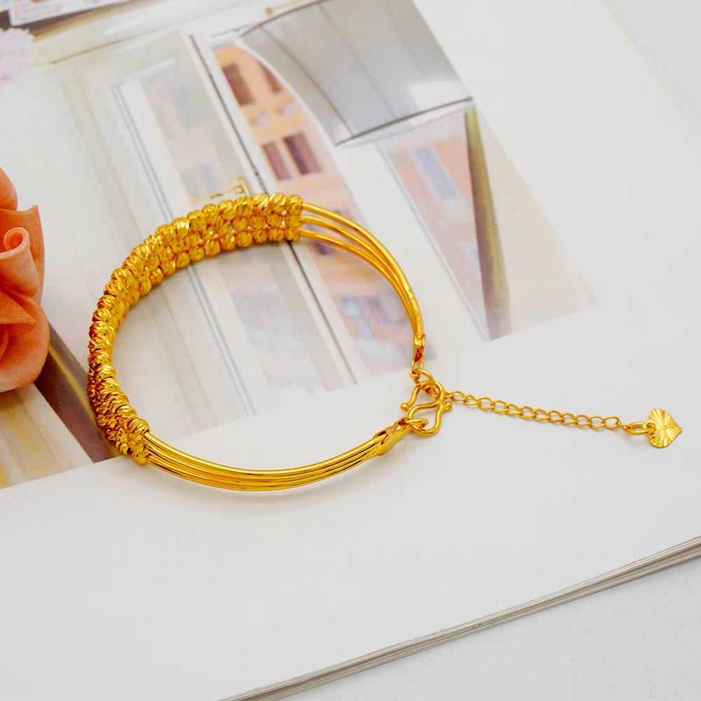 Ethereal Gold Bangles for Elegant Brides in Dubai ATHLEXES