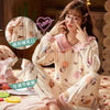 CozyCare Winter Nursing Pajama Set for Moms ATHLEXES