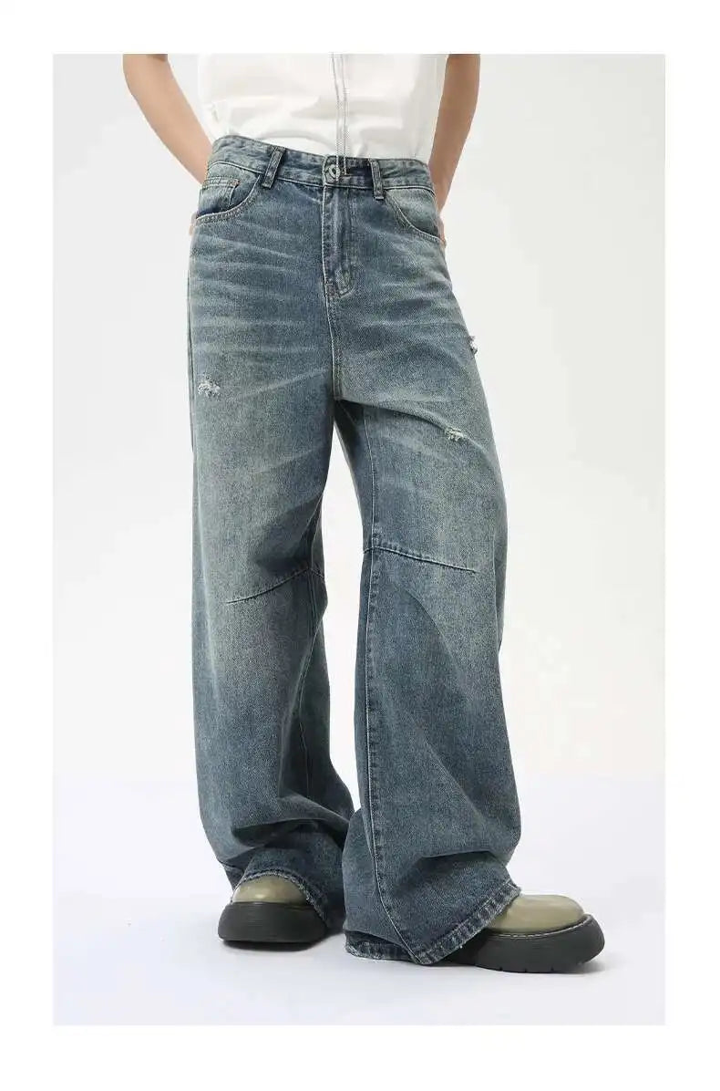 Urban Escape Loose Fit Denim Trousers ATHLEXES