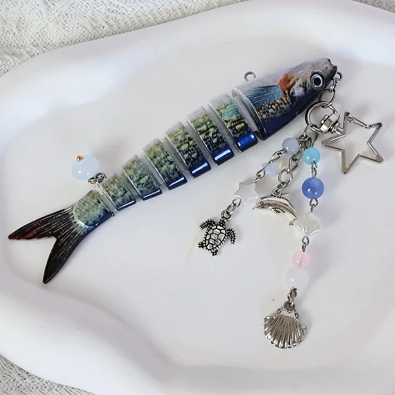Catchy Fish Keychain for Fishing Enthusiasts ATHLEXES