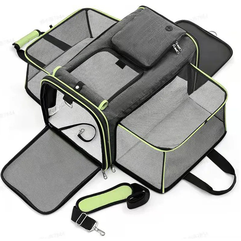 Expandable Airline-Approved Cat Carrier ATHLEXES