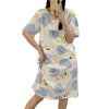Chic Maternity Nightgown for Easy Breastfeeding ATHLEXES