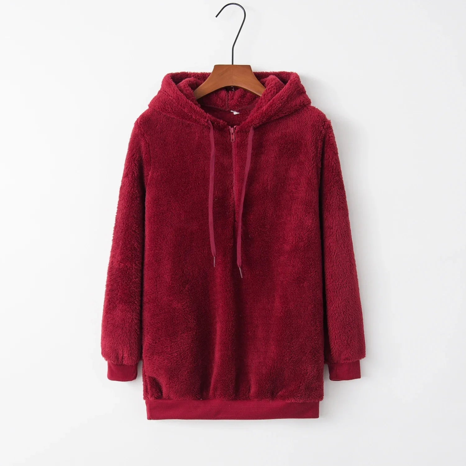 Chic Monochrome Hooded Sweater for Women ATHLEXES