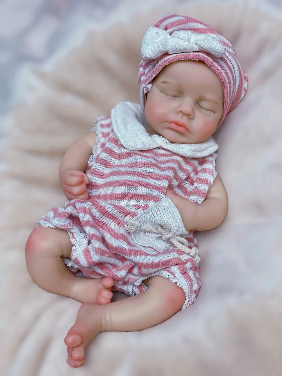 33cm LouLou Silicone Reborn Baby Doll with Bottle ATHLEXES