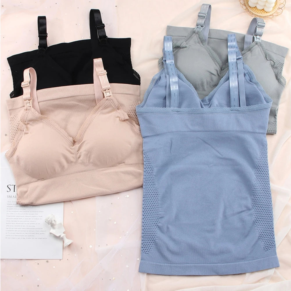 Bump Bliss Sleeveless Nursing Tank Top ATHLEXES