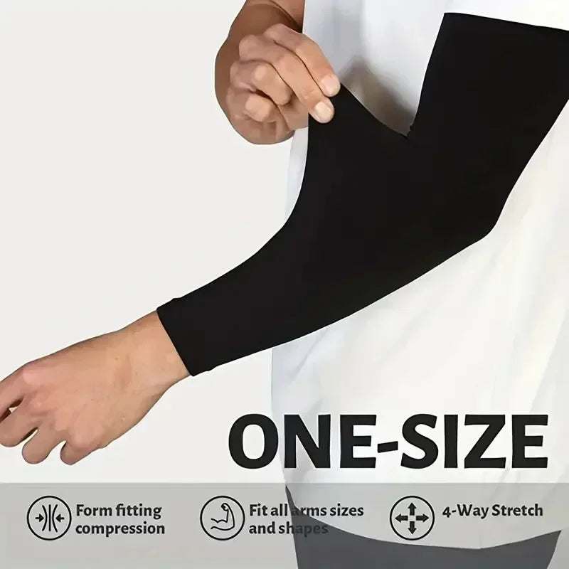 SilkGuard Breathable Sun Protection Arm Sleeves ATHLEXES