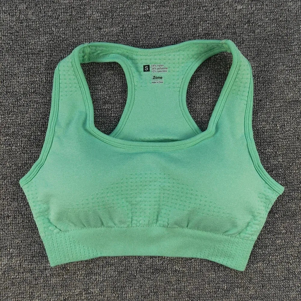 Seamless DotFit Women's Support Sports Bra ATHLEXES