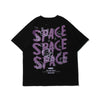 Graffiti Bear Space Print Oversized Women's T-Shirt ATHLEXES