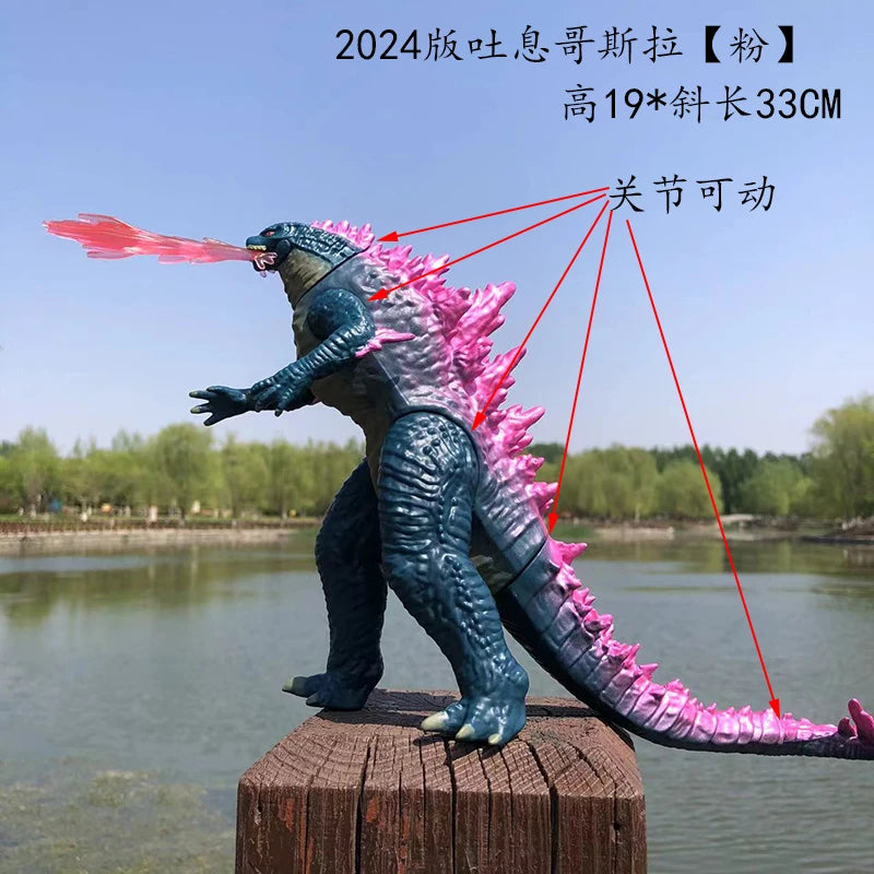 King Ghidorah vs Keizer Ghidorah Action Figure Model ATHLEXES