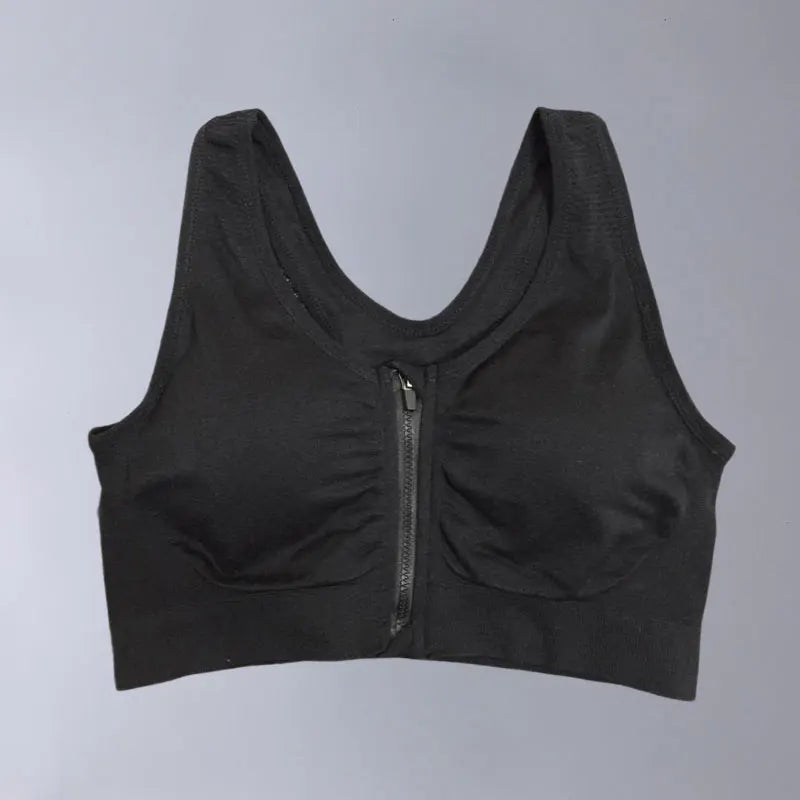 BreatheFit Front Zipper Sports Bra ATHLEXES
