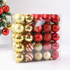 Festive 50Pcs 4cm Christmas Baubles for 2024 Decor ATHLEXES