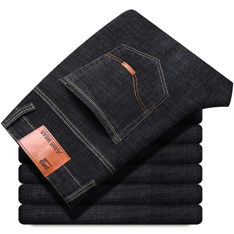 Elite Comfort Slim Fit Denim Trousers for Men ATHLEXES