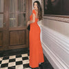 Elegant Backless Long Dress for Women ATHLEXES