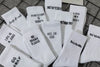 Hip Hop Letter Jacquard Cotton Crew Socks for Women ATHLEXES