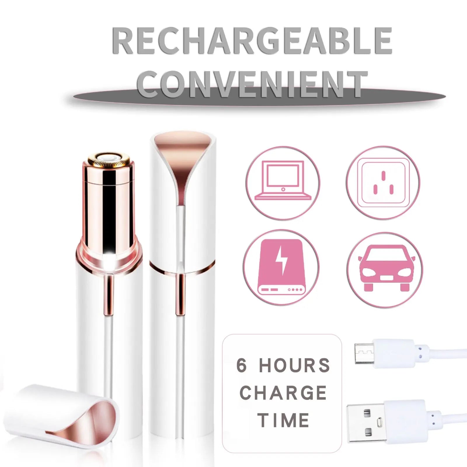 GlamGlow Lipstick Electric Hair Remover ATHLEXES