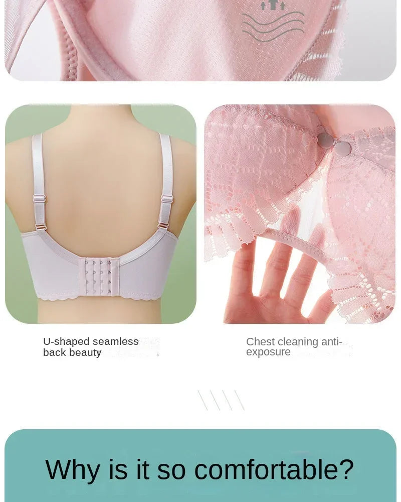 ComfortFit Front Button Maternity Nursing Bra ATHLEXES