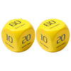 Fitness Dice: 2Pcs 6-Sided Workout Challenge Set ATHLEXES
