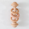 EcoBaby Wooden Rattles and Silicone Teether Set for Infants ATHLEXES