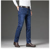 Classic Fit Plus Size Men's Denim Trousers ATHLEXES