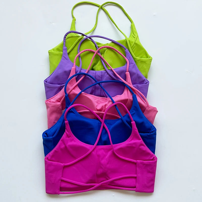 ElevateFit Cross-Back Yoga Sports Bra ATHLEXES