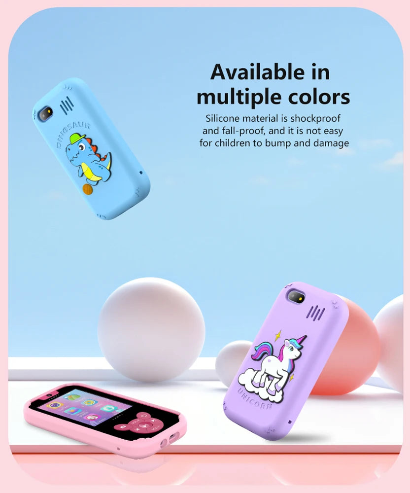 Smart Kids Dual Camera Educational Phone Toy ATHLEXES