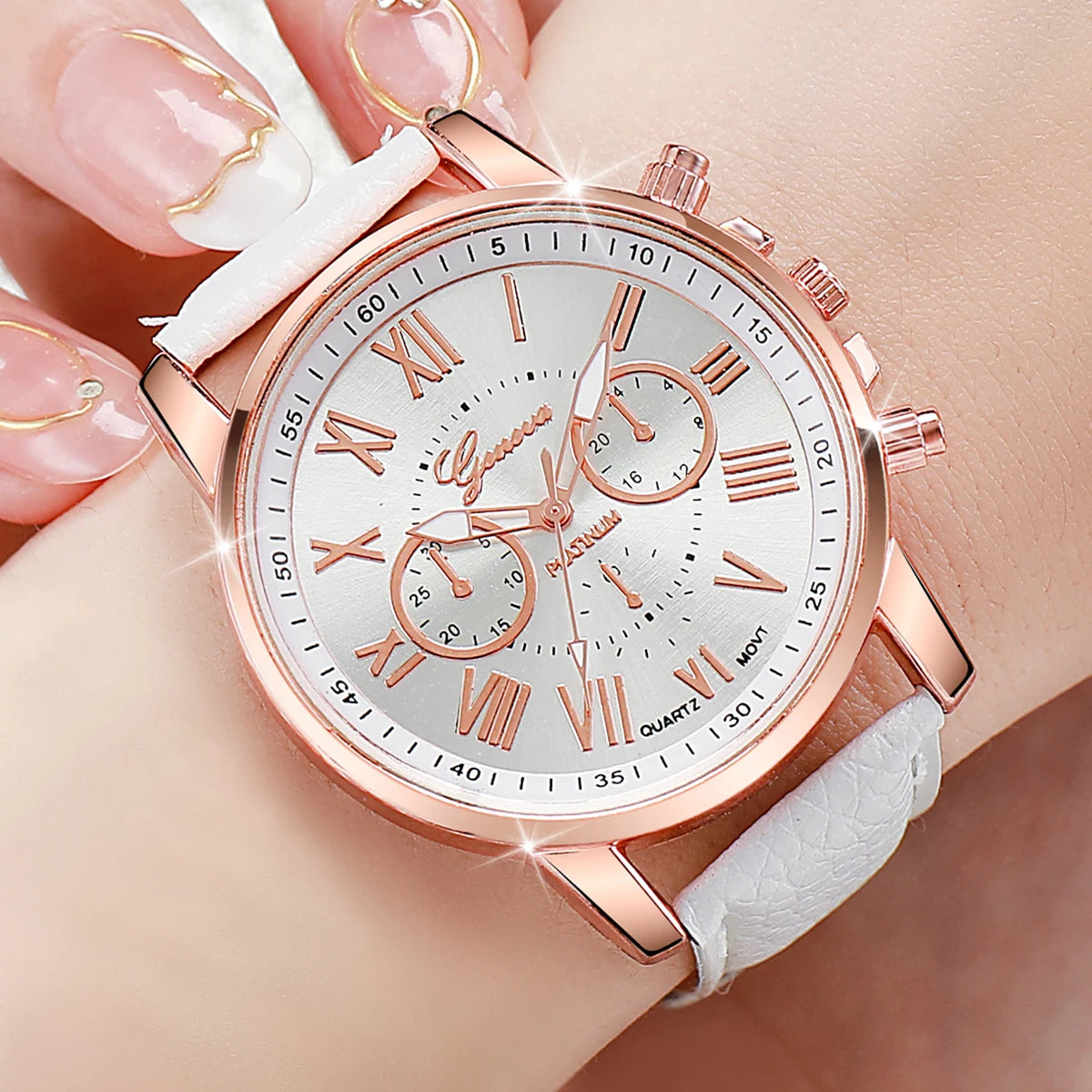Chic Roma Dial Women's Watch Set ATHLEXES
